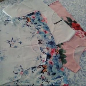 Bundle of 3 sleeveless tunic tops